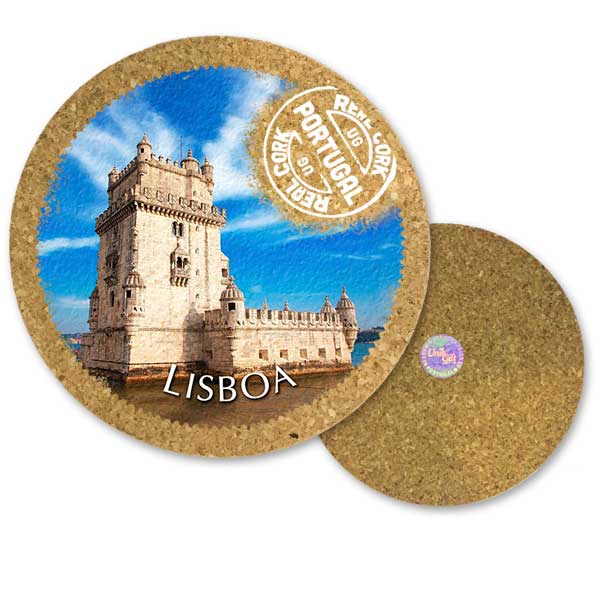 19cm cork round base