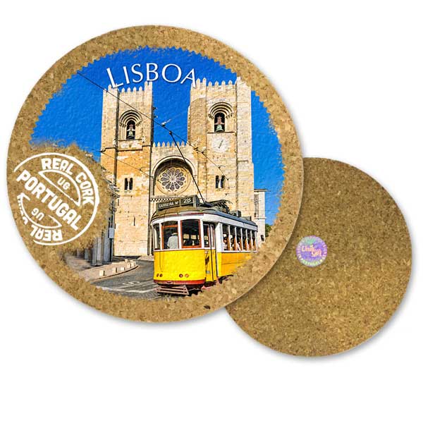 19cm cork round base