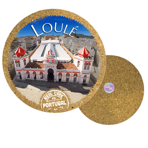 19cm cork round base