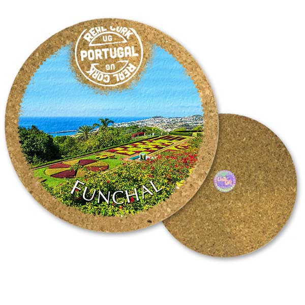 19cm cork round base