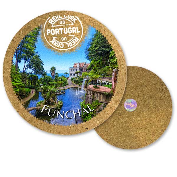 19cm cork round base