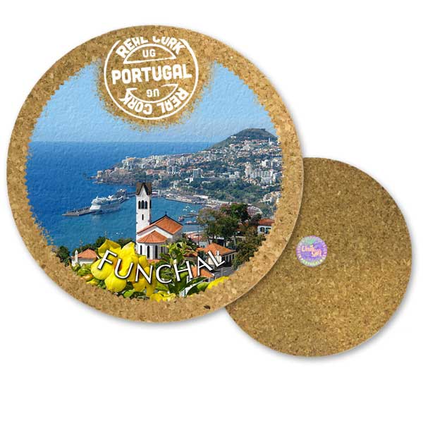 19cm cork round base