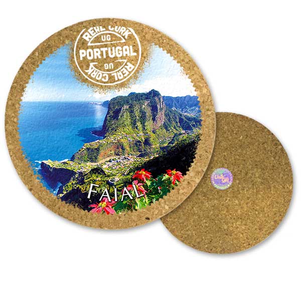 19cm cork round base