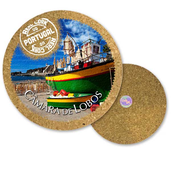 19cm cork round base