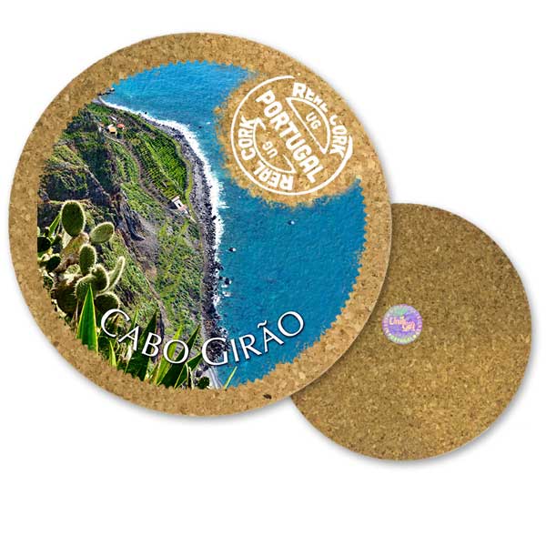 19cm cork round base