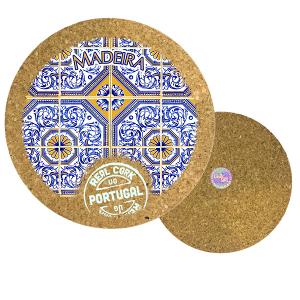 19cm cork round base