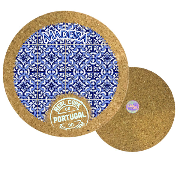 19cm cork round base