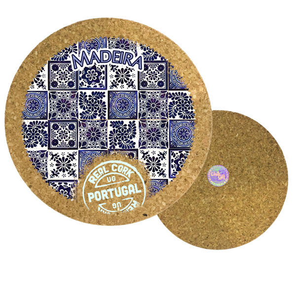 19cm cork round base