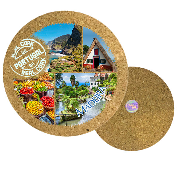 19cm cork round base