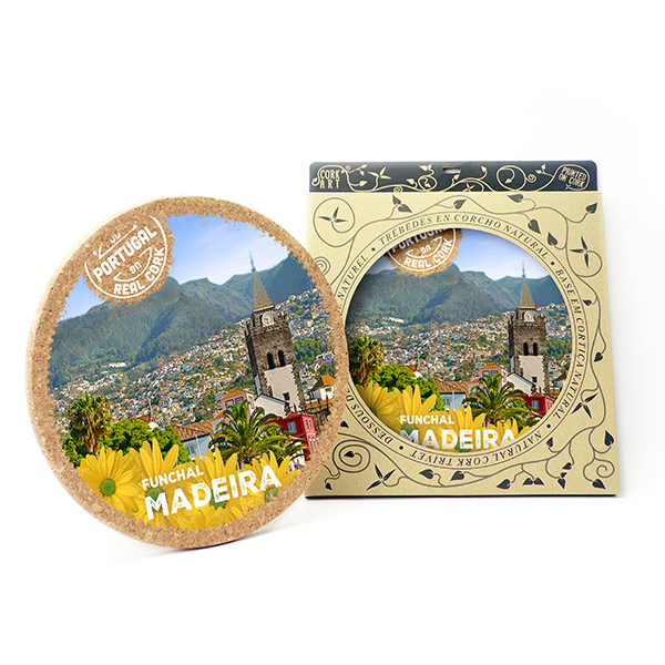 19cm cork round base