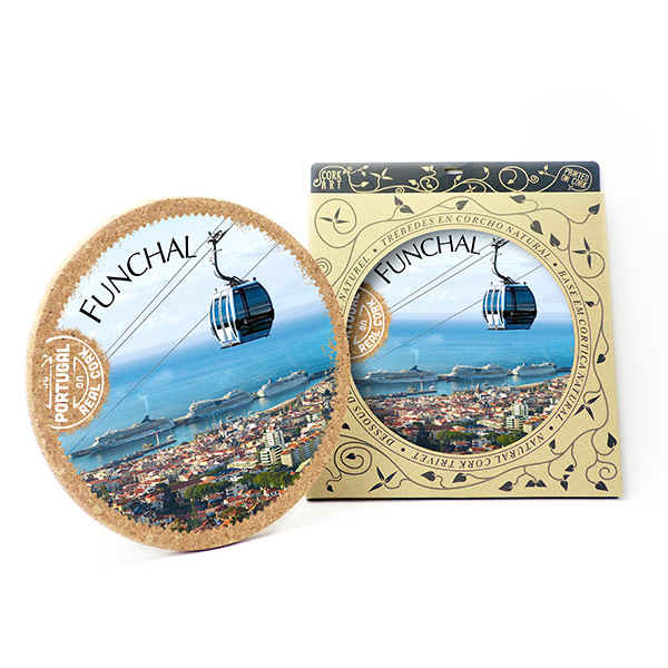 19cm cork round base