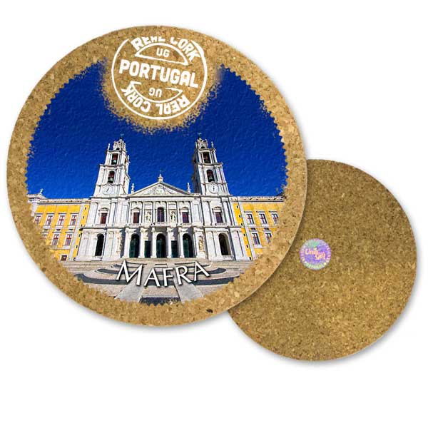 19cm cork round base