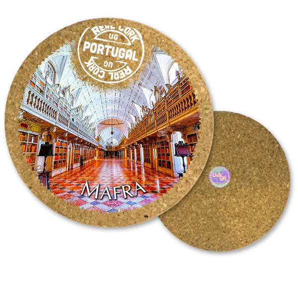 19cm cork round base