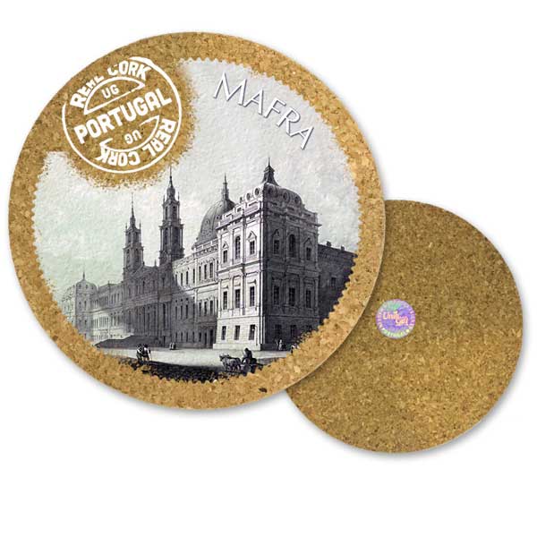 19cm cork round base