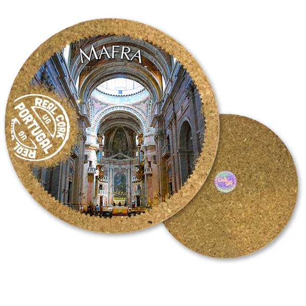 19cm cork round base