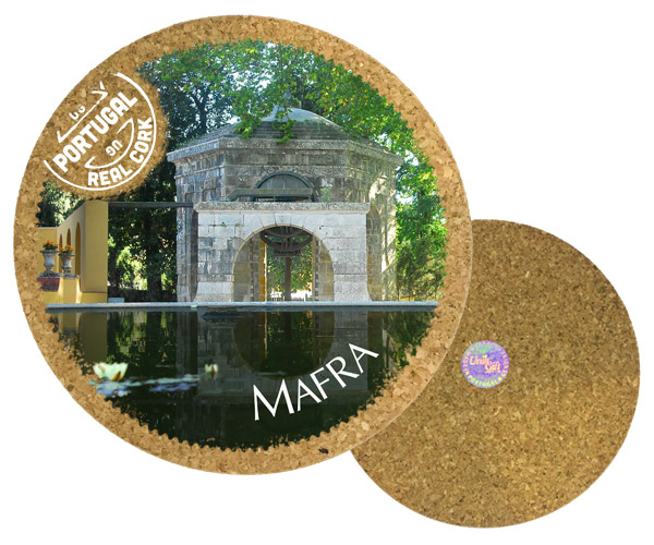 19cm cork round base