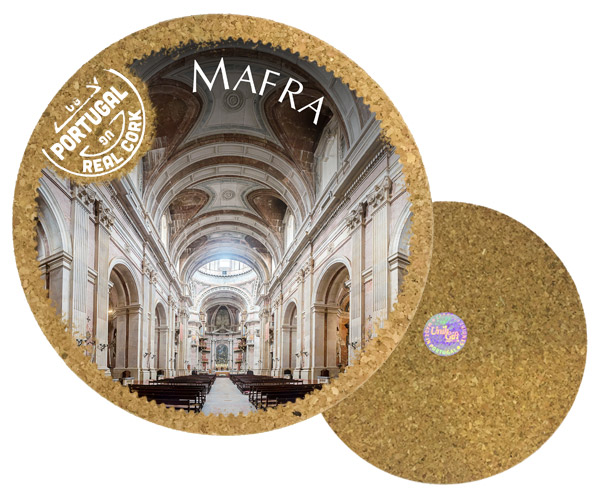 19cm cork round base