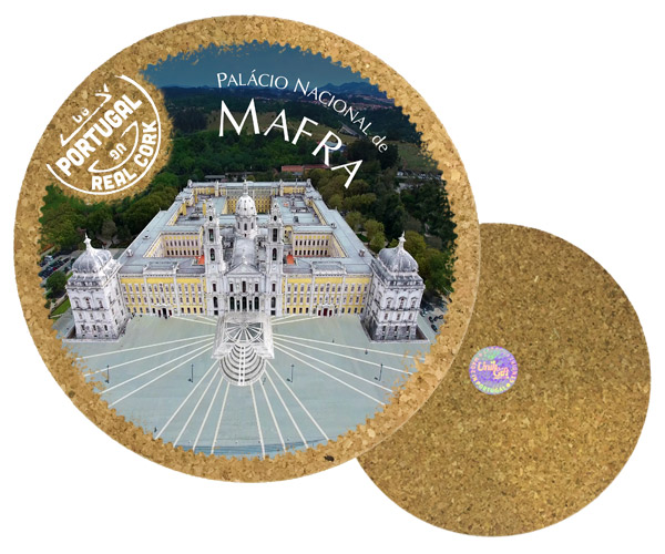 19cm cork round base