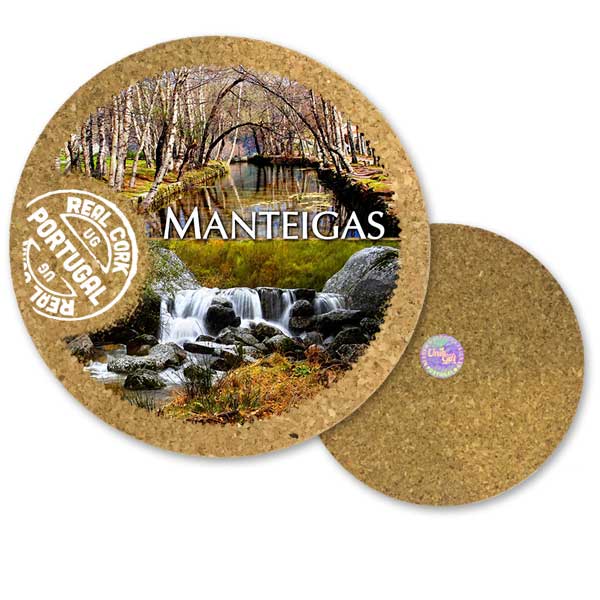 19cm cork round base