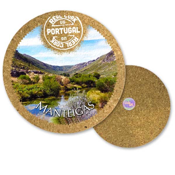 19cm cork round base