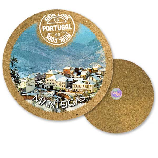 19cm cork round base