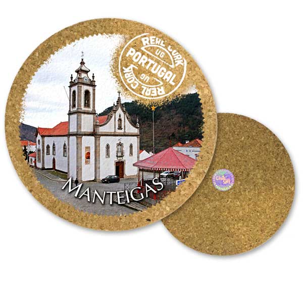 19cm cork round base