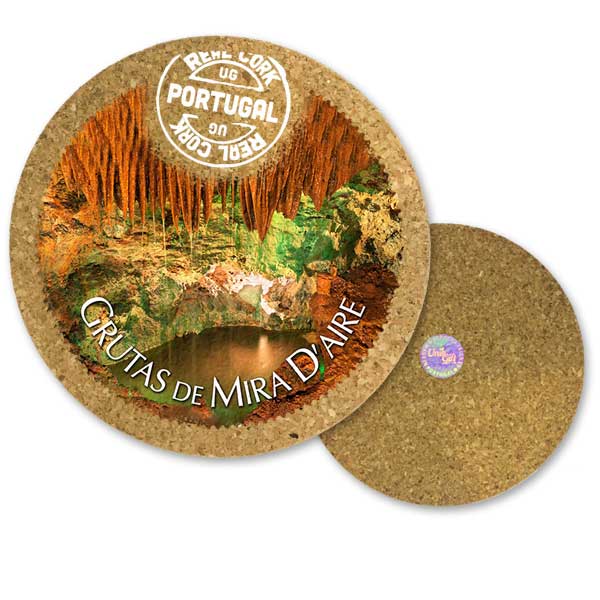 19cm cork round base