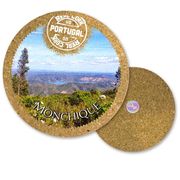 19cm cork round base