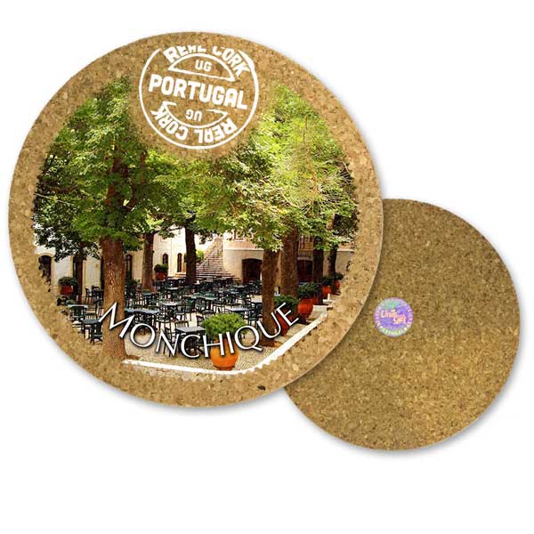 19cm cork round base