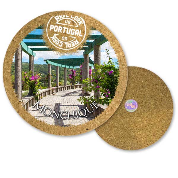 19cm cork round base