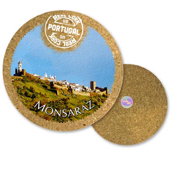 19cm cork round base