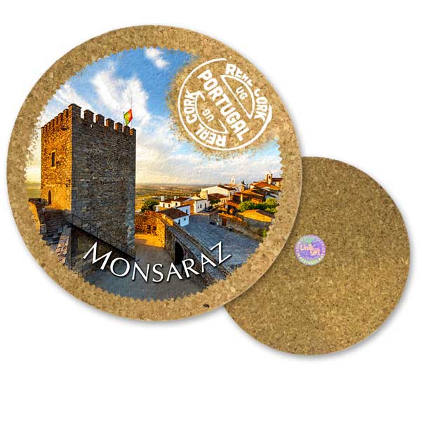 19cm cork round base