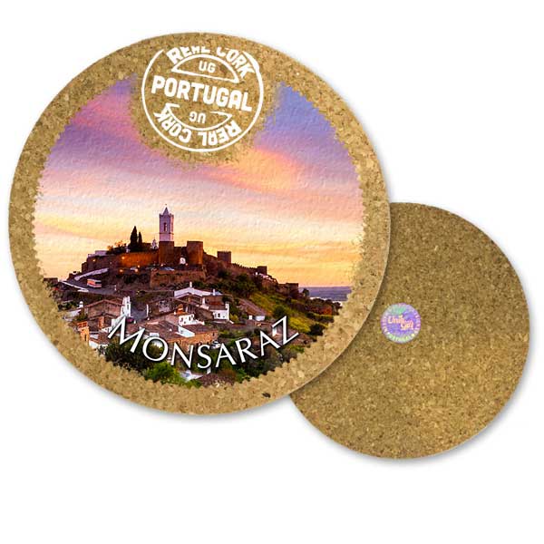 19cm cork round base