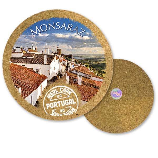 19cm cork round base