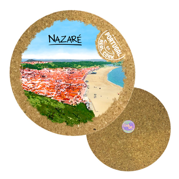 Round cork bases 195mmx10mm