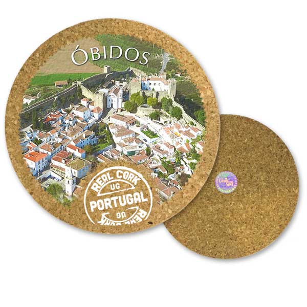 19cm cork round base