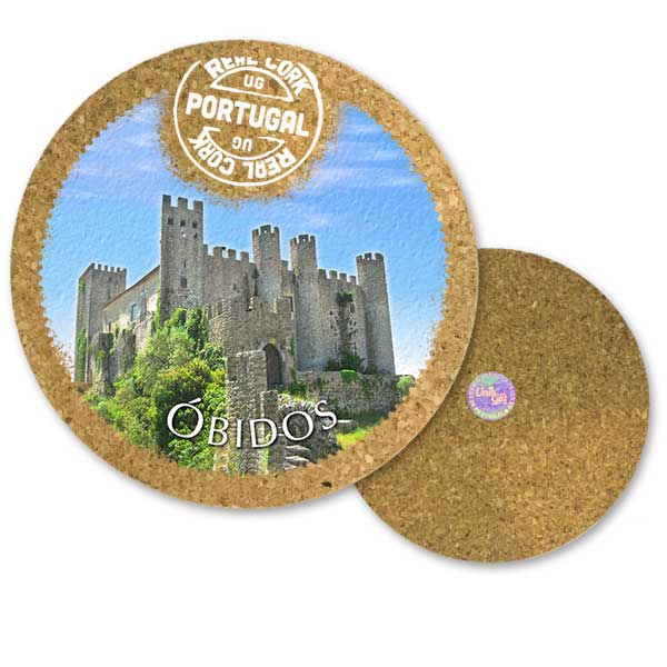 19cm cork round base