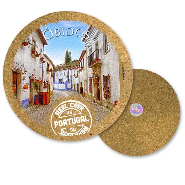 19cm cork round base