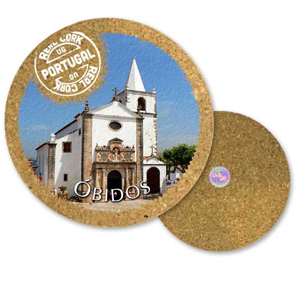 19cm cork round base