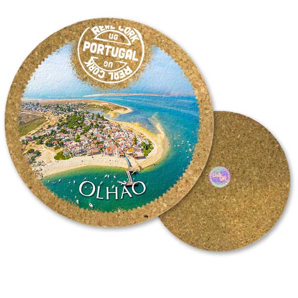 19cm cork round base