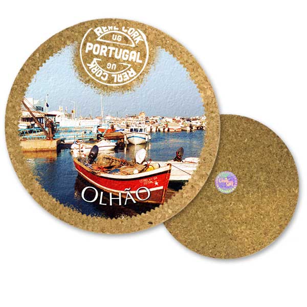 19cm cork round base