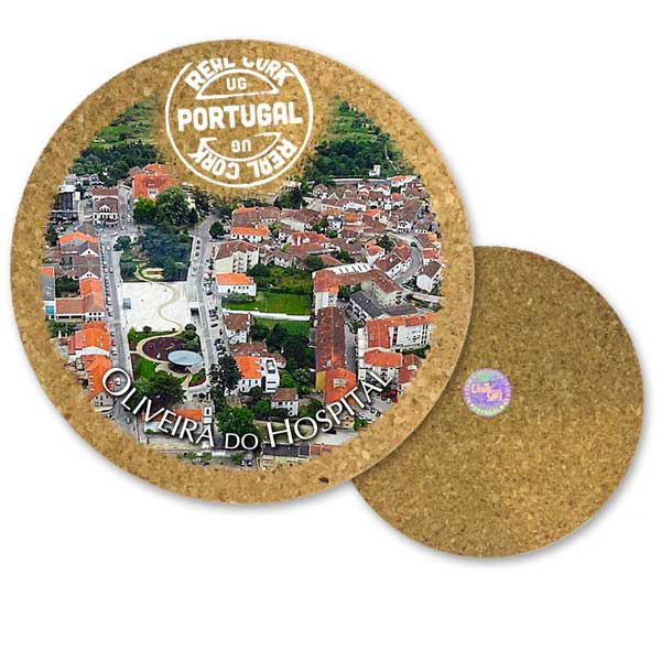 19cm cork round base