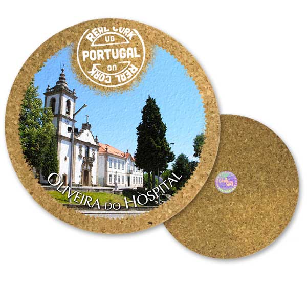 19cm cork round base