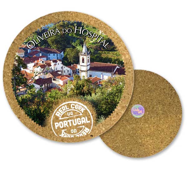 19cm cork round base