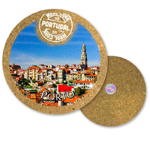 19cm cork round base