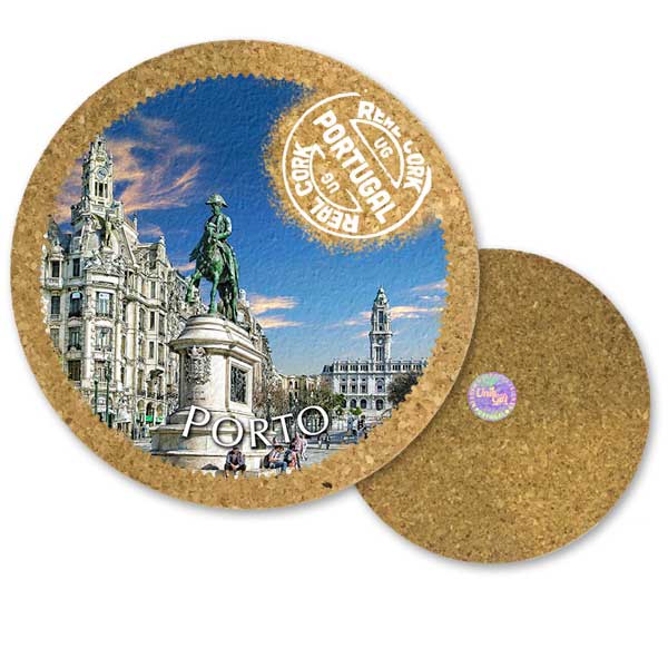 19cm cork round base