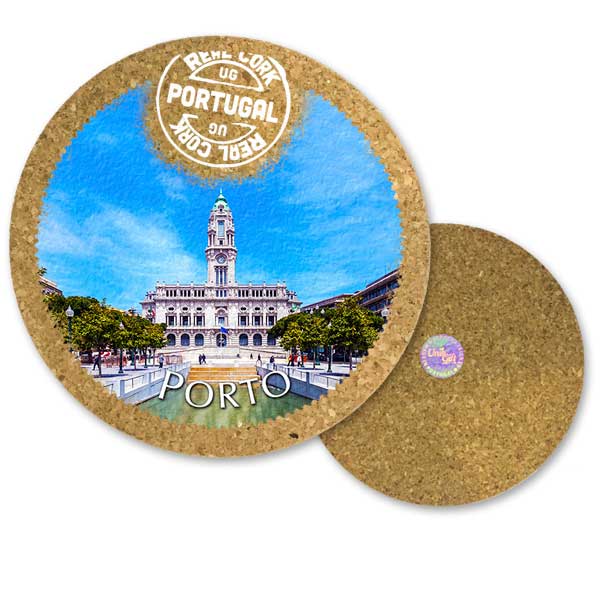 19cm cork round base