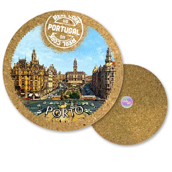 19cm cork round base