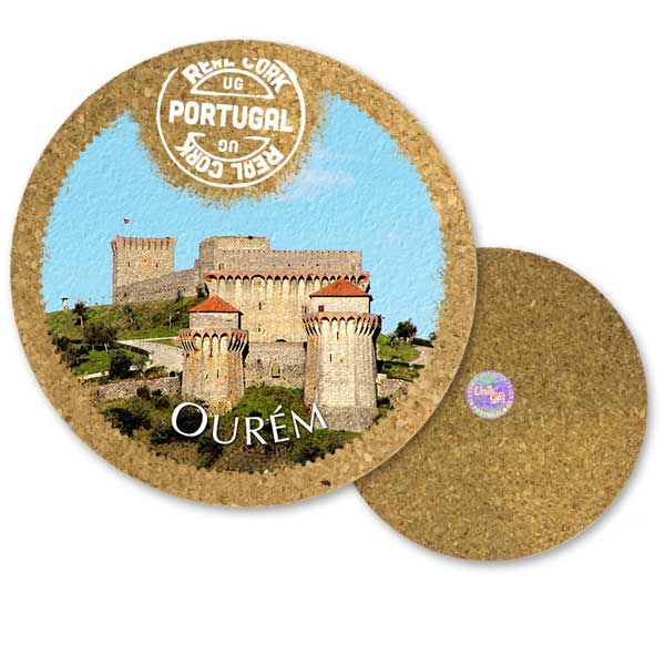 19cm cork round base