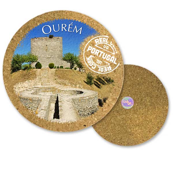 19cm cork round base